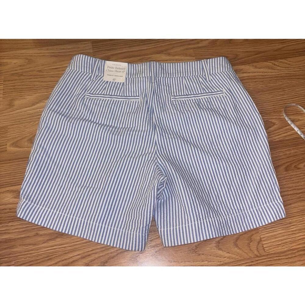 Talbots Petite Relaxed Chino Shorts Size 4 - Picture 8 of 11